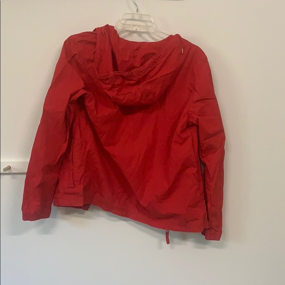 Red rain coat - Picture 2 of 2